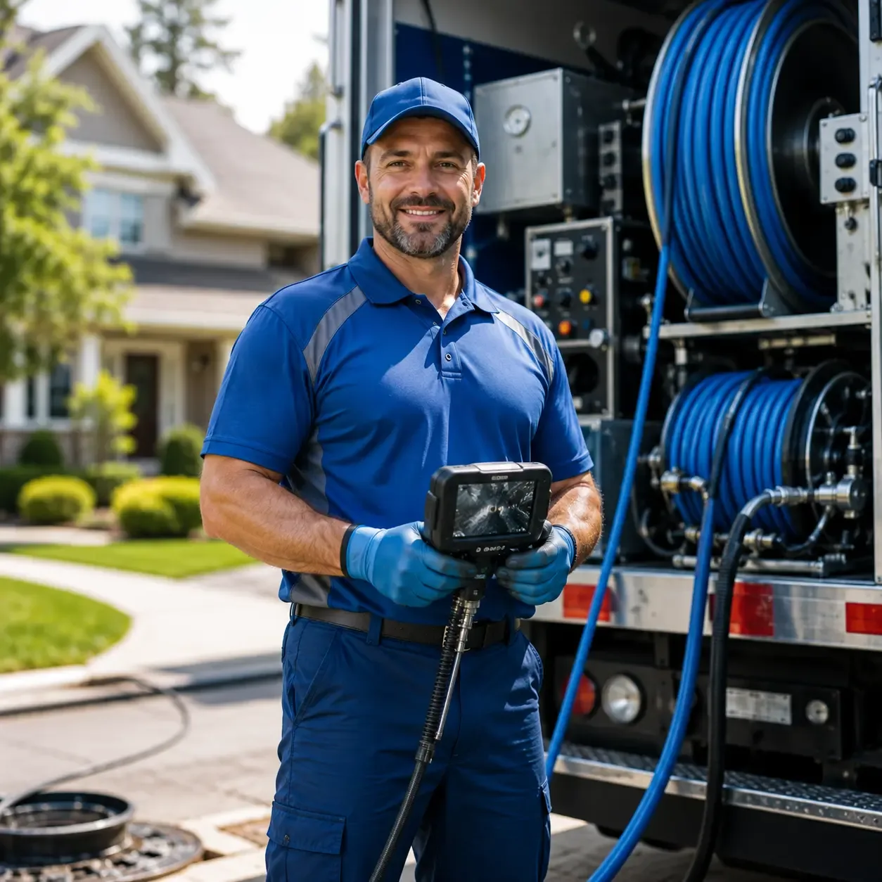Local outdoor drain cleaning specialists in South Hutchinson, KS